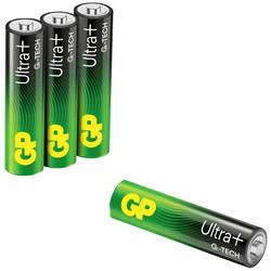 GP Batteries Ultra mikrotužková baterie AAA alkalicko-manganová 1.5 V 4 ks