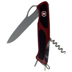 Victorinox RangerGrip 0.9523.MC švýcarský kapesní nožík počet funkcí 5 červená, černá