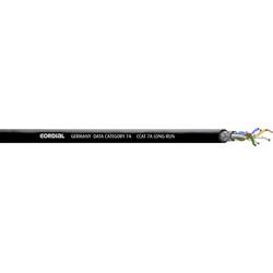 Cordial CCAT 7A LONG-RUN-BLACK 100 ethernetový síťový kabel, CAT 7a, S/STP, 1 ks