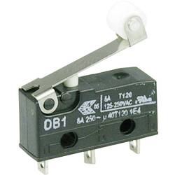 ZF DB1C-A1RB mikrospínač DB1C-A1RB 250 V/AC 6 A 1x zap/(zap) bez aretace 1 ks