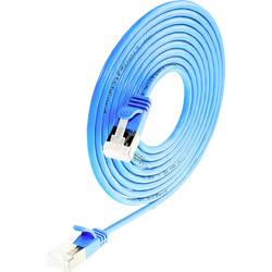 Wirewin 9120042360328 RJ45 síťové kabely, propojovací kabely CAT 6A S/STP 1.00 m modrá 1 ks