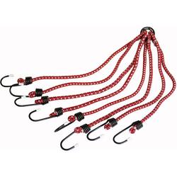 HP Autozubehör 12108 12108 elastické lano (d x š x v) 23.5 mm x 4.5 cm x 12 cm s ocelovým hákem, elastické, 8 ramen