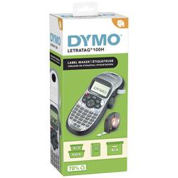 DYMO LetraTag LT 100H Bundle stříbrná štítkovač vhodné pro pásky: LT 12 mm