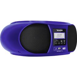 TechniSat DIGITRADIO 1990 rádio s CD DAB+, FM AUX, Bluetooth, CD, USB s USB nabíječkou, funkce alarmu modrá