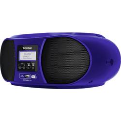 TechniSat DIGITRADIO 1990 rádio s CD DAB+, FM AUX, Bluetooth, CD, USB s USB nabíječkou, funkce alarmu modrá