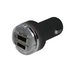 Eufab USB nabíjecí adaptér; Proudová zatížitelnost (max.)=2.1 A 12 V na 5 V, 24 V na 5 V