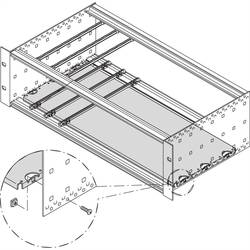 Schroff 34562746 19 palec montážní materiál