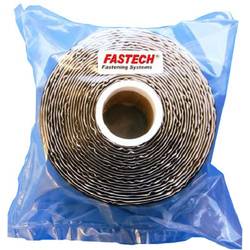 FASTECH® T0105099990305 pásek se suchým zipem zalepení hotmelt háčková část (d x š) 5000 mm x 50 mm černá 1 ks