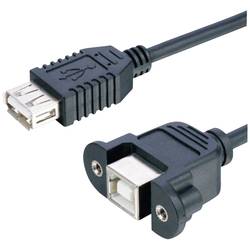 Lyndahl USB kabel USB 2.0 USB-B zásuvka, USB-A zásuvka 0.20 m černá LKPK007