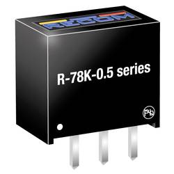 RECOM R-78K15-0.5 DC/DC měnič napětí 15 V 0.5 A 7.5 W Obsah 1 ks