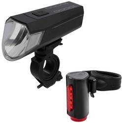 FISCHER FAHRRAD sada světel na kolo neu LED napájeno akumulátorem černá