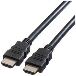 Roline green HDMI kabel Zástrčka HDMI-A, Zástrčka HDMI-A 5.00 m černá 11.44.5575 stíněný, bez halogenů, krytí TPE HDMI kabel