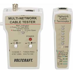 tester kabelů VOLTCRAFT CT-1 Určen pro RJ-45, BNC