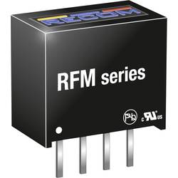 RECOM RFM-0505S DC/DC měnič napětí 5 V 5 V 0.2 A 1 W Počet výstupů: 1 x Obsah 1 ks