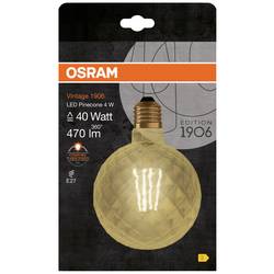 OSRAM 4058075092037 LED Energetická třída (EEK2021) E (A - G) E27 kulatý tvar 4 W = 40 W teplá bílá (Ø x d) 125 mm x 125 mm 1 ks