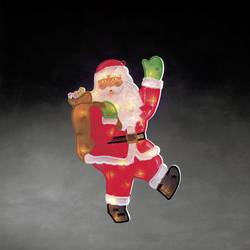 Konstsmide 2850-010 LED fotorámeček Santa Claus teplá bílá LED barevná se spínačem