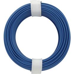 Donau Elektronik 118-2 lanko/ licna, 1 x 0.14 mm², modrá, 10 m