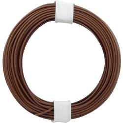 Donau Elektronik 118-8 lanko/ licna, 1 x 0.14 mm², hnědá, 10 m