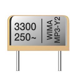 Wima MP 3R-Y2 0,01uF 20% 300V RM15 1 ks odrušovací kondenzátor MP3R-Y2 radiální 0.01 µF 300 V/AC 20 % 15 mm (d x š x v) 19 x 8 x 17 mm