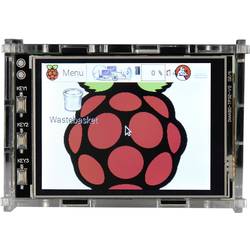 Joy-it 3.2TC skříň displeje Vhodné pro (vývojové sady): Raspberry Pi akrylová čirá