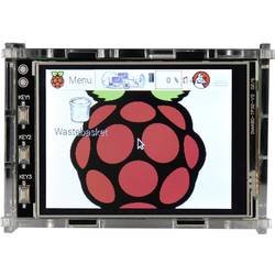 Joy-it 3.2TC skříň displeje Vhodné pro (vývojové sady): Raspberry Pi® akrylová čirá