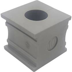TRU COMPONENTS ELT 10 kabelová průchodka s drážkami Průměr svorky (max.) 11 mm elastomer šedá 1 ks