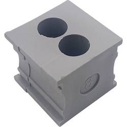 TRU COMPONENTS ELT 2/8 kabelová průchodka s drážkami Průměr svorky (max.) 8 mm elastomer šedá 1 ks