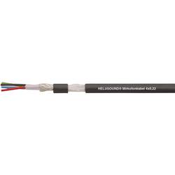 Helukabel 400041 mikrofonový kabel 4 x 0.22 mm² černá metrové zboží