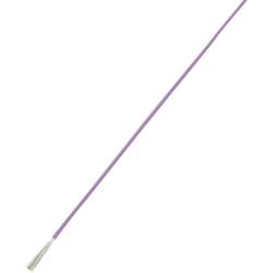 TRU COMPONENTS 1566850 lanko/ licna, LiY, 1 x 0.14 mm², fialová, 100 m