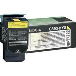 Lexmark vratný toner C540 C543 C544 C546 X544 X546 X548 C540H1YG originál žlutá 2000 Seiten