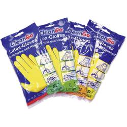 L+D CleanGo 1460-9 přírodní latex pracovní rukavice Velikost rukavic: 9, L 1 pár