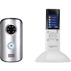 Sygonix EM-4159 domovní video telefon bezdrátový kompletní sada stříbrná, bílá, černá