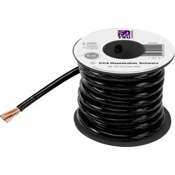 TRU COMPONENTS 1568968 zemnicí kabel, 1 x 4 mm², černá, 5 m