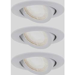 Paulmann 92985 EBL 3stepdim LED vestavné svítidlo, 4.8 W, bílá, sada 3 ks
