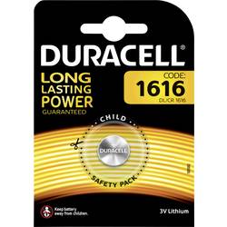 Duracell knoflíkový článek CR 1616 3 V 1 ks 45 mAh lithiová DL1616