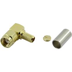 TRU COMPONENTS SMA-JWC-RG58 1372237 SMA reverzní konektor zástrčka, zahnutá 50 Ω 1 ks