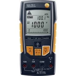 Digitální multimetr digitální testo 760-3 s podsvícením obrazovky, ochrana proti stříkající vodě (IP54), Paměť pro okamžitou hodnotu CAT III 1000 V, CAT IV 600