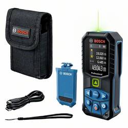 Bosch Professional GLM 50-27 CG laserový měřič vzdálenosti adaptér stativu 6,3 mm (1/4), Bluetooth, dokumentární aplikace Rozsah měření (max.) 50 m