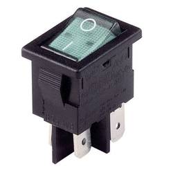 Arcolectric (Bulgin Ltd.) H 8553 VB NAC kolébkový spínač H 8553 VB NAC 230 V/AC 10 A 2x vyp/zap s aretací 1 ks Piece