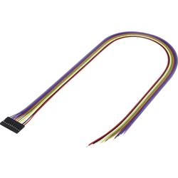TRU COMPONENTS zásuvkový konektor s vodiči 10, rozteč 2.54 mm, 1244006, 1 ks