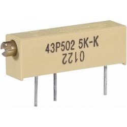 Vishay M43P500KB40 M43P500KB40 víceotáčkový trimr 15cestný lineární 0.75 W 50 Ω 5400 ° 1 ks