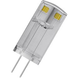 OSRAM HOMELIGHTING 4058075449985 LED Energetická třída (EEK2021) F (A - G) G4 speciální tvar 0.9 W = 10 W teplá bílá (Ø x d) 12 mm x 33 mm 3 ks