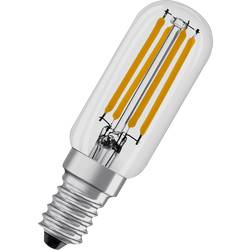OSRAM HOMELIGHTING 4058075432932 LED Energetická třída (EEK2021) E (A - G) E14 válcový tvar 4.2 W = 40 W teplá bílá (Ø x d) 25 mm x 80 mm 1 ks