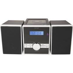 Denver MCA-230MK2 stereo systém AUX, CD, FM, černá, stříbrná
