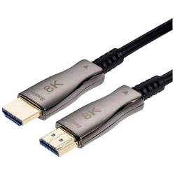 Value HDMI kabel Zástrčka HDMI-A, Zástrčka HDMI-A 20.00 m černá 14.99.3485 Ultra HD (8K) HDMI kabel