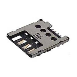 Molex Slot pro SIM kartu 6, rozteč 1.27 mm, 786463001, 1500 ks Tape on Full reel
