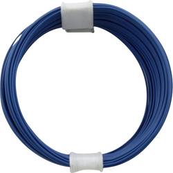 Donau Elektronik 110-2 lanko/ licna, 1 x 0.04 mm², modrá, 10 m