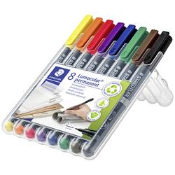 Staedtler popisovač fólií 313 WP8 313 WP8 modrá, hnědá, žlutá, zelená, oranžová, červená, černá, fialová