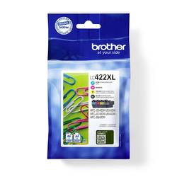 Brother Ink LC-422XLVAL originál kombinované balení černá, azurová, purppurová, žlutá LC422XLVAL