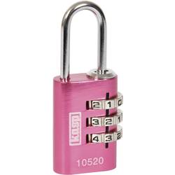 Kasp K10520PIND visací zámek 20 mm růžová na heslo